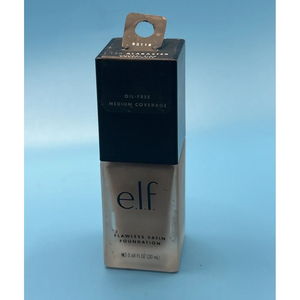 ELF e.l.f. Flawless Satin Foundation - 150 Alabaster 83118 - New Sealed